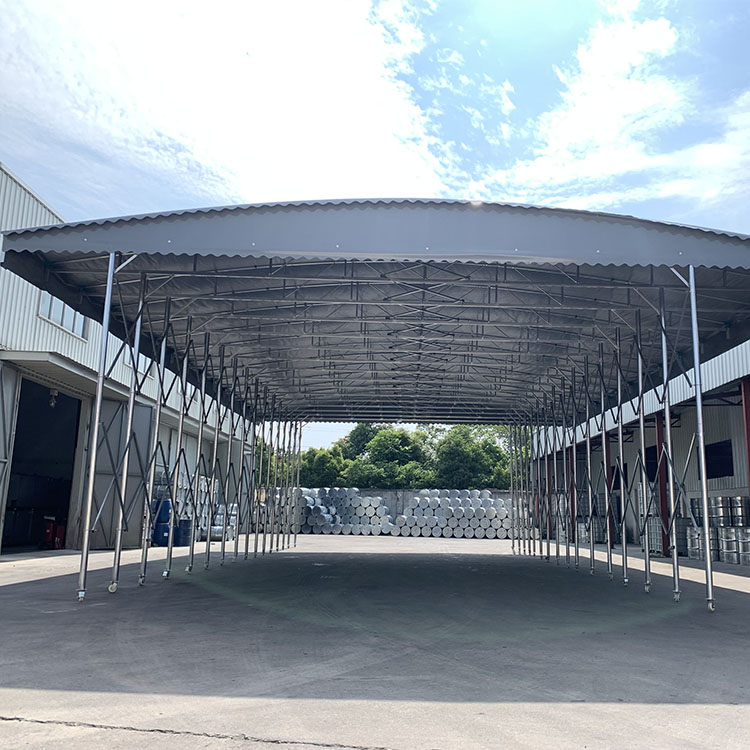 富县电动/移动推拉棚