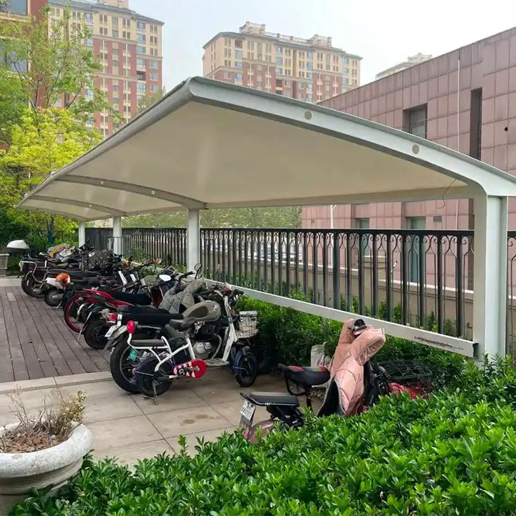 富县膜结构电动车棚